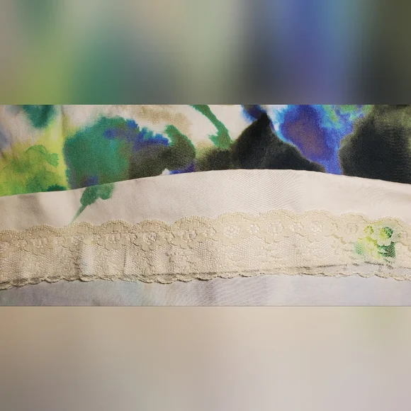 Kate Spade New York Jillian Clotted Cream Watercolor Bow-Front Dress Size 4 - Picture 9 of 9